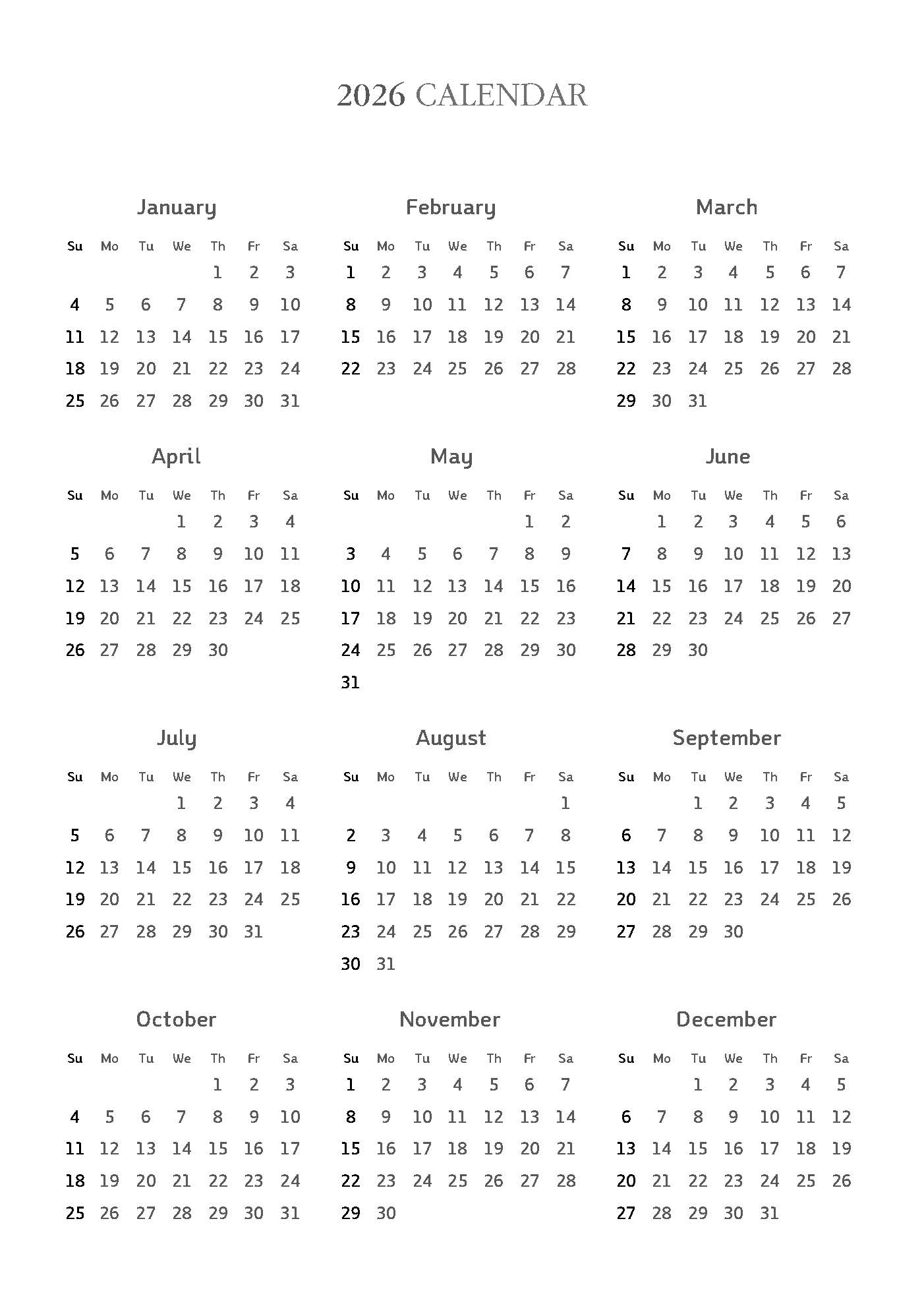 2026 목회 다이어리